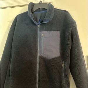 Navy Blue, Fleece- very warm!